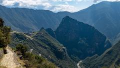 Machu Picchu viewed from Intipunku, the Gate of the Sun