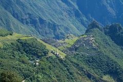 Machu Picchu view from the Sun Gate