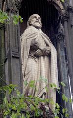 Statue of Nicholas Ridley on the Martyr's Memorial, Oxford