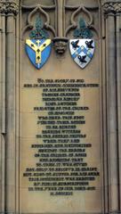 Thomas Cranmer Memorial inscription in St. Giles, Oxford