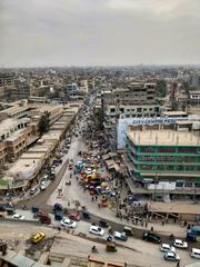 city center of Peshawar with clear walkways