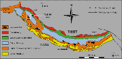 Tectonic units of the Himalaya