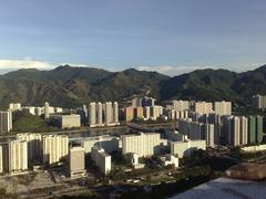 View of Shatin from a mountain