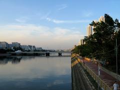 Shing Mun River in the evening