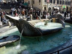 Fontana della Barcaccia in Rome