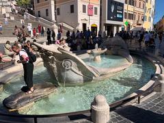 Fontaine Barcaccia in Rome