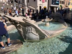 Fontaine Barcaccia in Rome