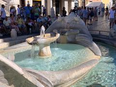 Fontaine Barcaccia in Rome