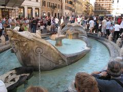 Fontana della Barcaccia in Rome