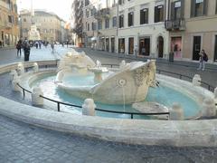 Fontana della Barcaccia after 2014 restoration