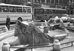 Piazza di Spagna and Fontana della Barcaccia in Rome