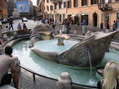 Fontana della Barcaccia in Rome