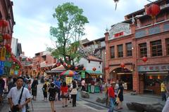 Shenkeng Old Street in New Taipei City, Taiwan