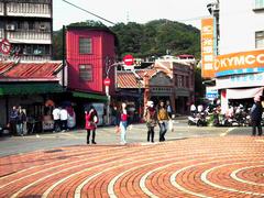 Shenkeng Historical Street in Taiwan