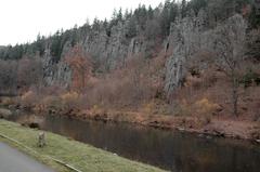 Svatošské skály rock formation in Karlovy Vary district