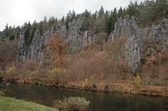 Národní přírodní památka Svatošské skály in Karlovy Vary district