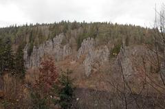 Svatošské Skály rock formations in Karlovy Vary district