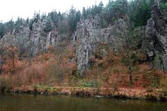 National Natural Monument Svatošské Skály in Karlovy Vary District