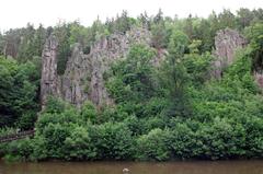 Svatošské Rocks in Karlovy Vary district