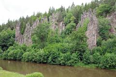 National Natural Monument Svatoš Rocks in Karlovy Vary District