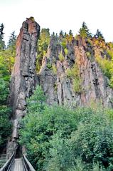 Svatošské skály rock formation in Karlovy Vary District