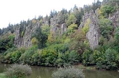 Svatošské skály rock formation in Karlovy Vary district