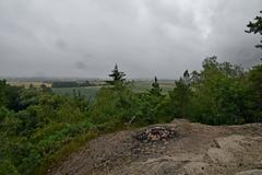 view from the top of Čertova kazatelna