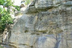 Čertova kazatelna natural monument near Radčice in Pilsen