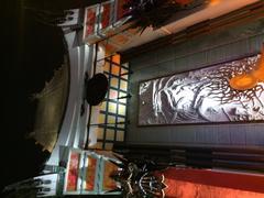 Grauman's Chinese Theatre entrance at night