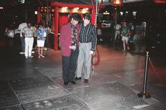 Chinese Theater exterior at night in Los Angeles