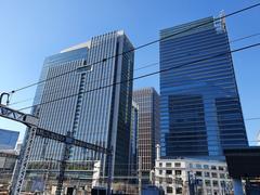 Shinkansen platform at Tokyo Station