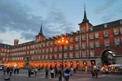 Panoramic view of El Retiro Park