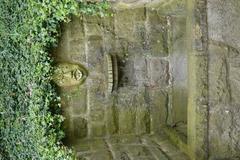 Fountain in the Botanical Garden of the University