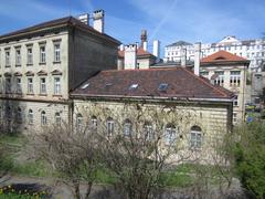 view of Prague, Czech Republic in April 2016