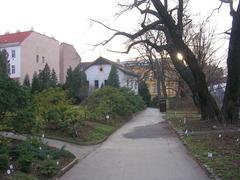 Botanical Gardens of Charles University in New Town, Prague.