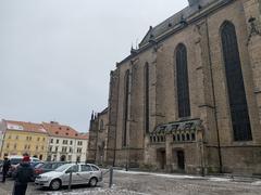 St. Bartholomew's Church under a blue sky