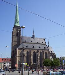 Saint Bartholomeus Cathedral in Pilsen, Czech Republic