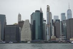 Lower Manhattan skyline from Brooklyn Bridge Park Pier 1