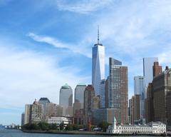 Lower Manhattan skyline September 2014