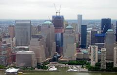 Lower Manhattan skyline with One World Trade Center