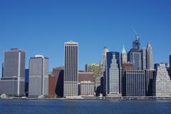 Manhattan skyline panoramic view