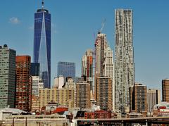 Manhattan skyline with One World Trade Center