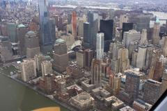 Lower Manhattan Island with Hudson River