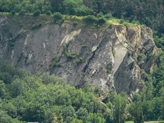 Braník rocks in Prague, Czech Republic