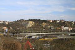 Branické skály natural monument in Prague