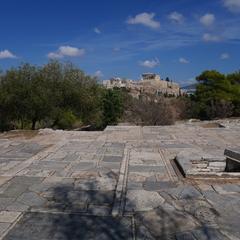 Acropolis viewed from the Pnyx Hill