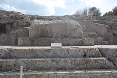 historic Pnyx hill in Athens Greece