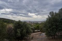 Piraeus from the Pnyx on November 4, 2019