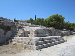 Bema platform at Pnyx, Athens, Greece