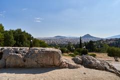 Athens cityscape from the Pnyx